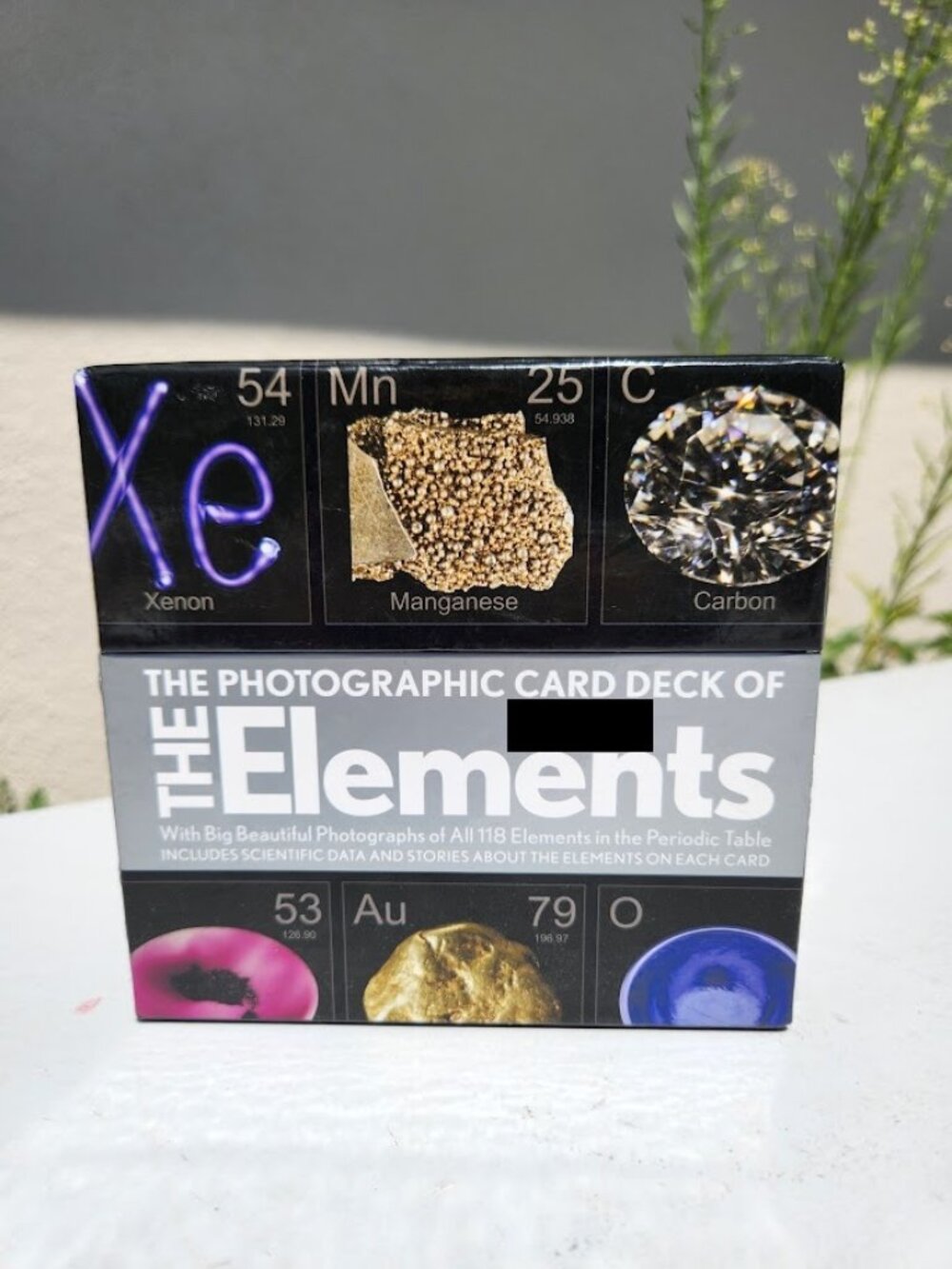 The Photographic Card Deck of the Elements Periodic Table Flash Cards 126 Cards